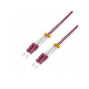 LogiLink оптоволоконный кабель OM4 LC-LC 20.0м фиолетовый