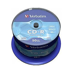 CD-R 700MB x52 Papildu aizsardzība Slim Cake 10