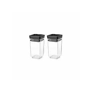 TASTY+ kaudējams trauku komplekts 2 gab. - 0,15l tumši pelēks
