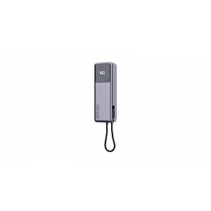 PowerBank 165W 10000mAh с встроенным кабелем