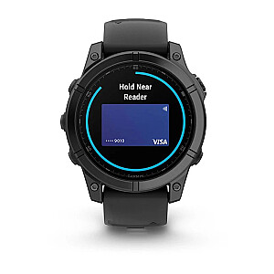 Garmin Fenix E из нержавеющей стали серый сланец