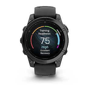 Garmin Fenix E из нержавеющей стали серый сланец