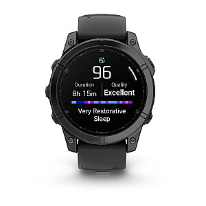 Garmin Fenix E из нержавеющей стали серый сланец