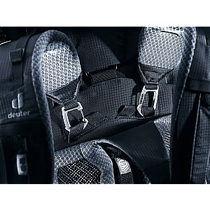 Deuter Aircontact Pro 75+10 melns pārgājienu mugursoma