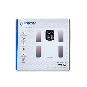 Весы для ванной ORO BLUETOOTH SMART WHITE OROMED