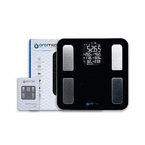 Весы для ванной ORO BLUETOOTH SMART BLACK OROMED