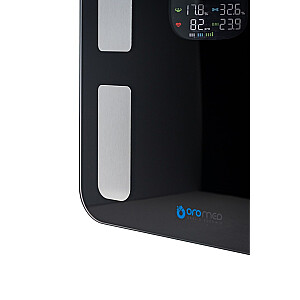 Весы для ванной ORO BLUETOOTH SMART BLACK OROMED