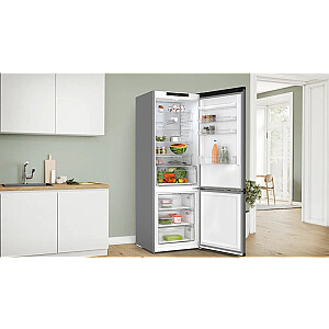 Bosch Serie 4 KGN49OCAF ledusskapis-saldētava Brīvi stāvošs 311 L A Antracīts
