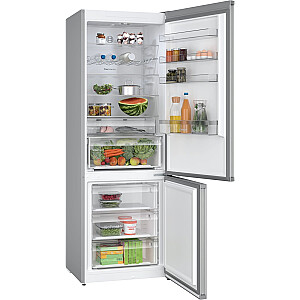 Bosch Serie 4 KGN497LDF холодильник-морозильник Свободностоящий 440 L D Нержавеющая сталь