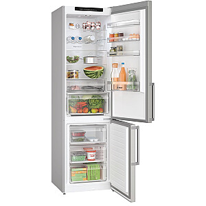 Bosch Serie 4 KGN39VIBT ledusskapis-saldētava Brīvi stāvošs 363 L B Nerūsējošais tērauds