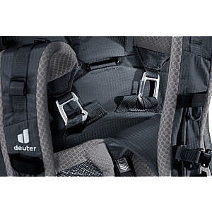 Deuter Aircontact Pro 85+10 melnā mugursoma