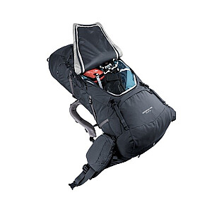 Deuter Aircontact Pro 85+10 melnā mugursoma