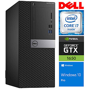 DELL 5050 MT i7-7700 16GB 128SSD M.2 NVME GTX1650 4GB WIN10Pro