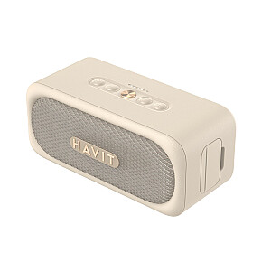 Havit SK905BT (Classic I) - bluetooth bezvadu skaļrunis, bēšs