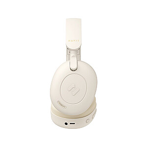 Havit H655BT - Bluetooth bezvadu austiņas, bēšas