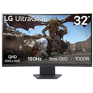 LG 32" 32GS60QX-B UltraGear WQHD Curved HDMI DP 2560x1440