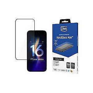 3mk HardGlass Max Lite Black Apple iPhone 16E