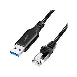 LogiLink USB 3.2 tips C - RJ45 15.0m