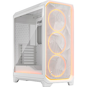 Midi Fractal Design Meshify 3 Ambience Pro RGB Balts TG Caurspīdīgs Tonis