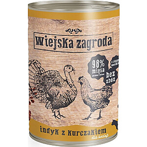 Country Farm влажный корм для котят с индейкой и курицей 400г