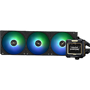 Thermalright Frozen Warframe 360 ARGB Melns Ūdens Dzesēšana
