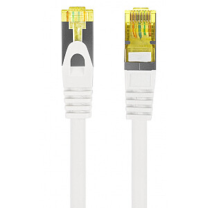 PATCHCORD CAT.6A S/FTP LSZH CU 3M БЕЛЫЙ FLUKE PASSED LANBERG