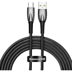 Baseus Glimmer USB to USB-C, 100 Вт, 2 м (черный)