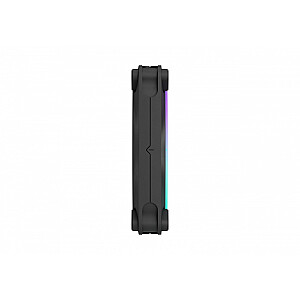 Momentum 12 RGB Melns 120mm Ventilators