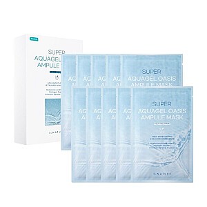 S.NATURE Super Aquagel Oasis Ampoule Mask mitrinoša un nomierinoša sejas maska 10x30ml