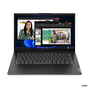 Lenovo V14 Gen 4 AMN 14 FHD AMD R 5 7520U/16GB/512GB/AMD Radeon 610M/WIN11 Home/ENG kbd/Чёрный/2Y Гарантия | Lenovo