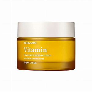 BERGAMO Vitamin Essential Intensive Cream barojošs krēms sejai 50g