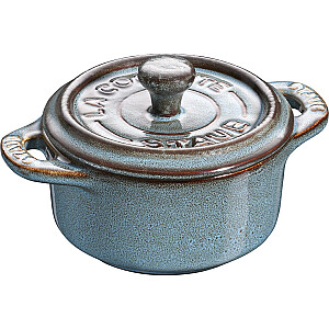Staub Mini Cocotte Round - 200ml, Antīks tirkīzs