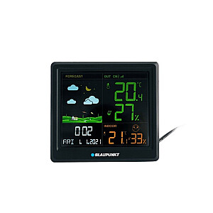 Blaupunkt WS25BK melnā laika stacija