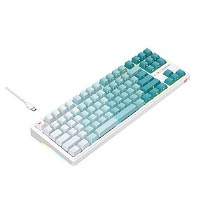 Havit KB901L - игровая клавиатура (белая и зеленая)