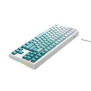 Havit KB901L - игровая клавиатура (белая и зеленая)