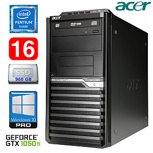 Acer Veriton M4610G MT G630 16GB 960SSD GTX1050Ti 4GB DVD WIN10Pro