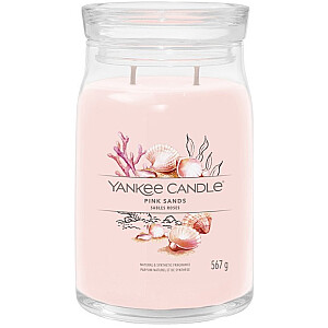 Yankee Candle Signature Pink Sands Liela svece 567g