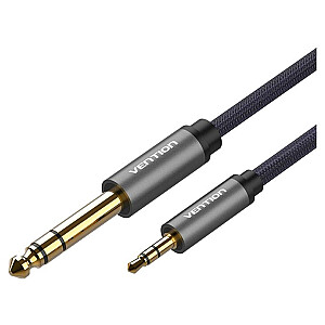 Vention Audio mini Jack 3.5mm to Jack 6.35mm, 2m