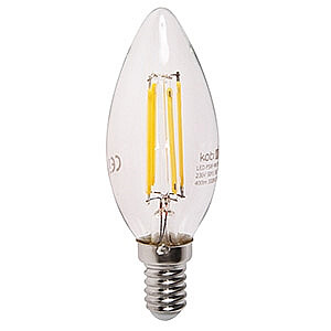 Лампа накаливания LED 4W E14 CLB 380lm 3000K KAFSWE144WCB