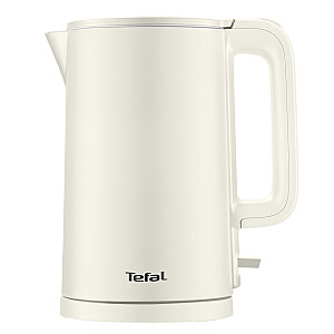 Tefal Thermo Protect KO140AE0 elektriskā tējkanna 1.5 L 1500 W Balta