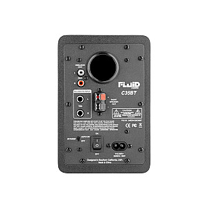 Fluid Audio C35BT - Aktīvs 3.5"-collu divvirzienu atsauces studijas monitors ar Bluetooth (pāris)