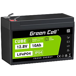 Green Cell LFPGC12V10AH ИБП аккумулятор Литий-железо-фосфат (LiFePO4) 12.8 В 10 Ач