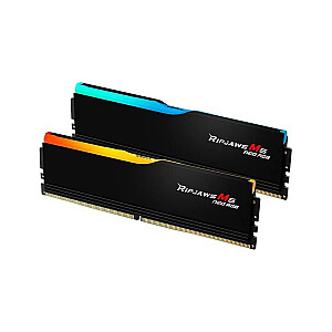PC atmiņa - DDR5 32GB (2x16GB) Ripjaws M5 RGB 6000MHz CL28 XMP3 melns