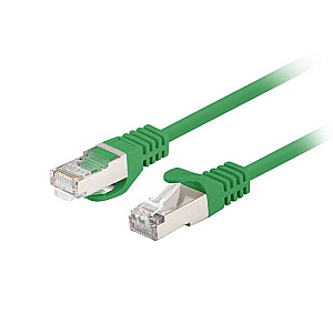 PATCHCORD CAT.6 FTP 1M ЗЕЛЕНЫЙ FLUKE PASSED LANBERG 10-ПАК