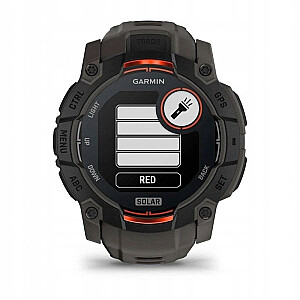 Viedpulkstenis GARMIN Instinct 3 50mm SOLAR Melns
