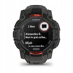 Viedpulkstenis GARMIN Instinct 3 50mm SOLAR Melns