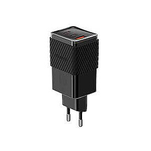 McDodo CH-1501 GaN 67W 2x USB-C, USB-A (melns)