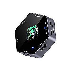 Blitzwolf BW-TH16 8in1 USB 100W LCD Smart Display | USB-C x1 | USB 3.1 x2 | PD 100W | HDMI