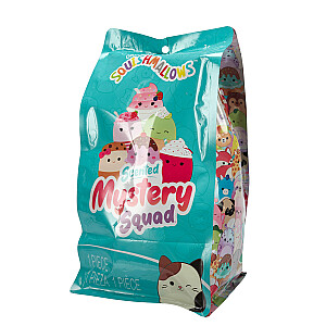 SQUISHMALLOWS Mystery Squad W21 Плюшевая игрушка-сюрприз с запахом, 20 см