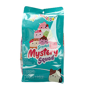 SQUISHMALLOWS Mystery Squad W21 Плюшевая игрушка-сюрприз с запахом, 20 см